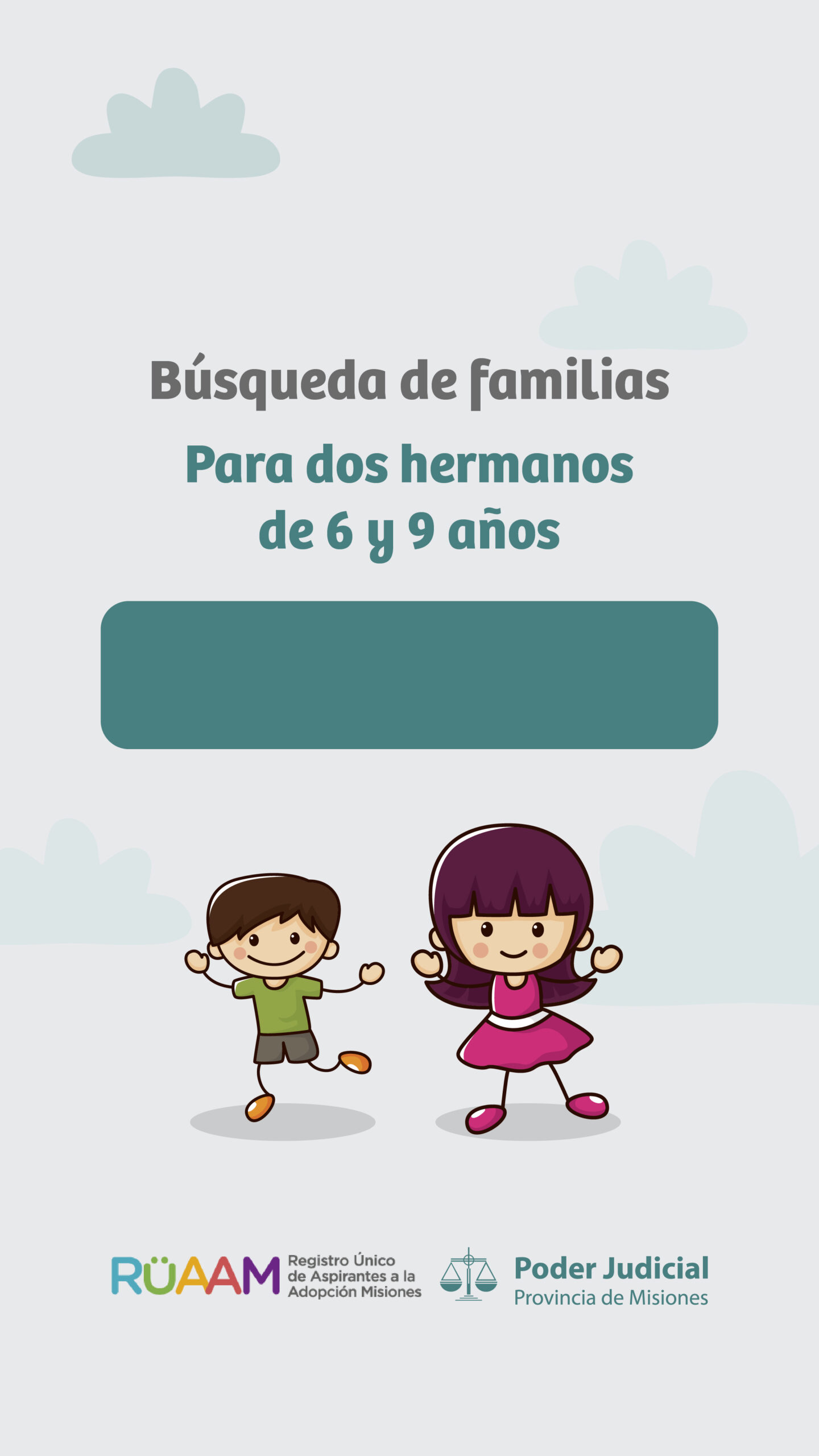 Convocatorias Públicas del Registro Único de Aspirantes a la Adopción Misiones 3 Convocatorias Públicas del Registro Único de Aspirantes a la Adopción Misiones imagen-2