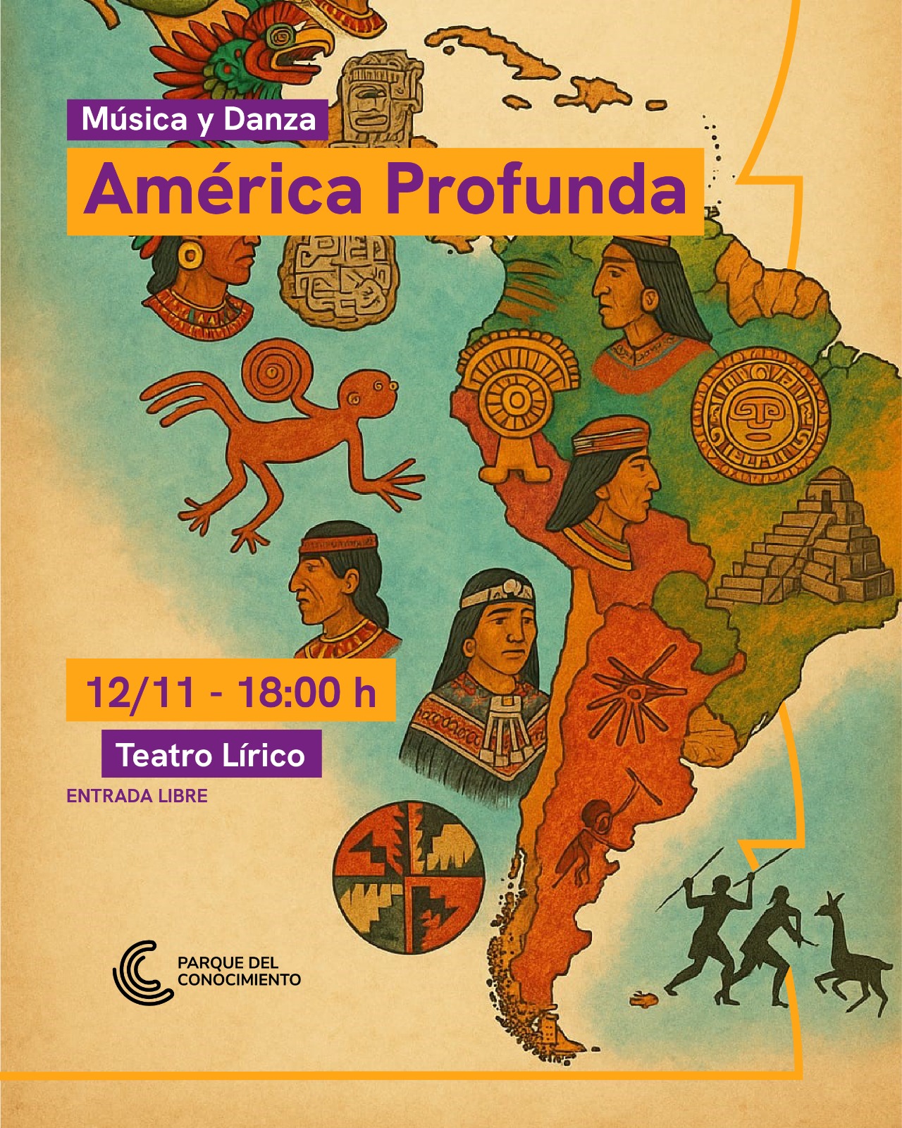 América Profunda: un espectáculo artístico integral en el Parque del Conocimiento 3 América Profunda: un espectáculo artístico integral en el Parque del Conocimiento imagen-2