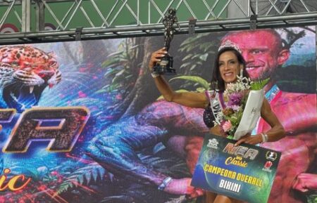 Fisicoculturismo: la encarnacena Nadia Niven se destacó en Corrientes imagen-4