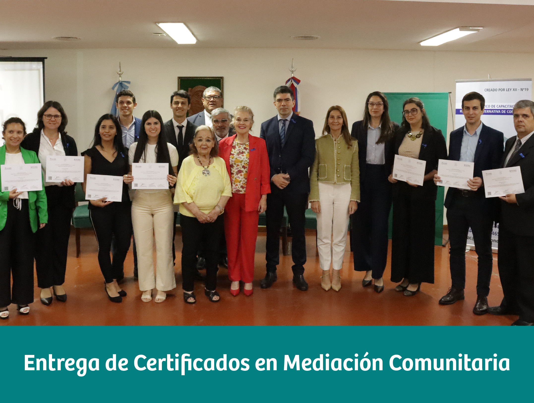 Entregaron Certificados en Mediación Comunitaria en la sede del Edificio de Justicia imagen-6