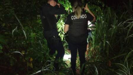 La Policía rastrillaba una zona de monte y halló un refugio clandestino con droga y objetos robados imagen-3
