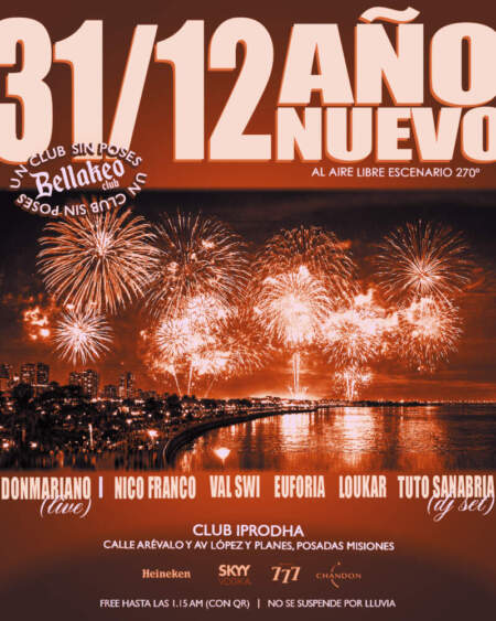 Bellakeo Club despide el año en Posadas con una fiesta al aire libre, entrada gratuita y una celebración del reggaetón imagen-7