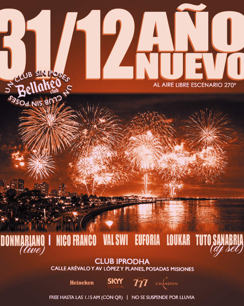 Bellakeo Club despide el año en Posadas con una fiesta al aire libre, entrada gratuita y una celebración del reggaetón imagen-13