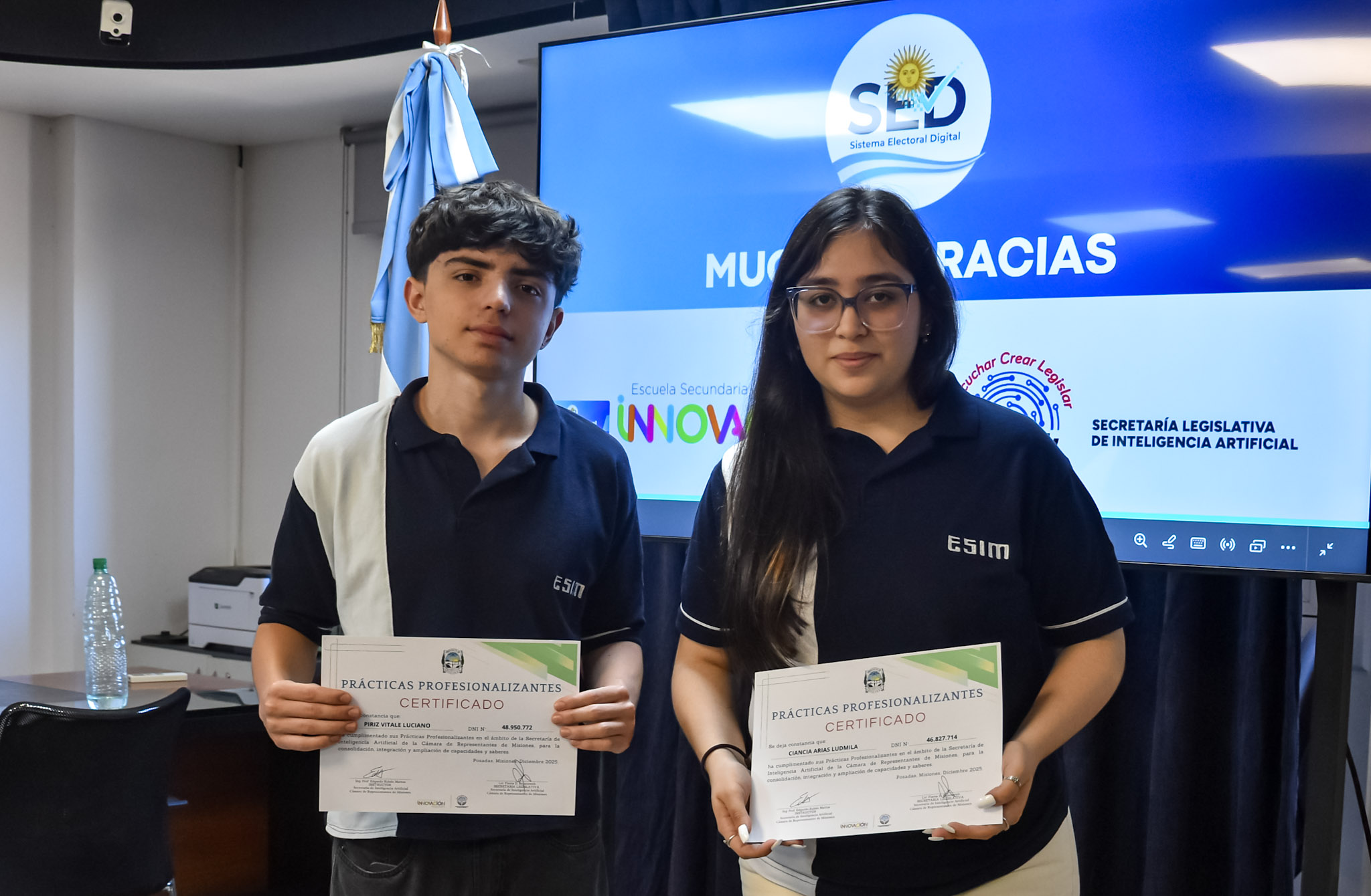 La Cámara de Representantes destacó la presentación del proyecto tecnológico desarrollado en las prácticas profesionalizantes 7 La Cámara de Representantes destacó la presentación del proyecto tecnológico desarrollado en las prácticas profesionalizantes imagen-6