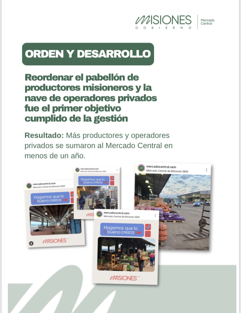 Dos años de gestión en el Mercado Central: reordenamiento, mejoras de infraestructura y crecimiento del movimiento comercial imagen-1