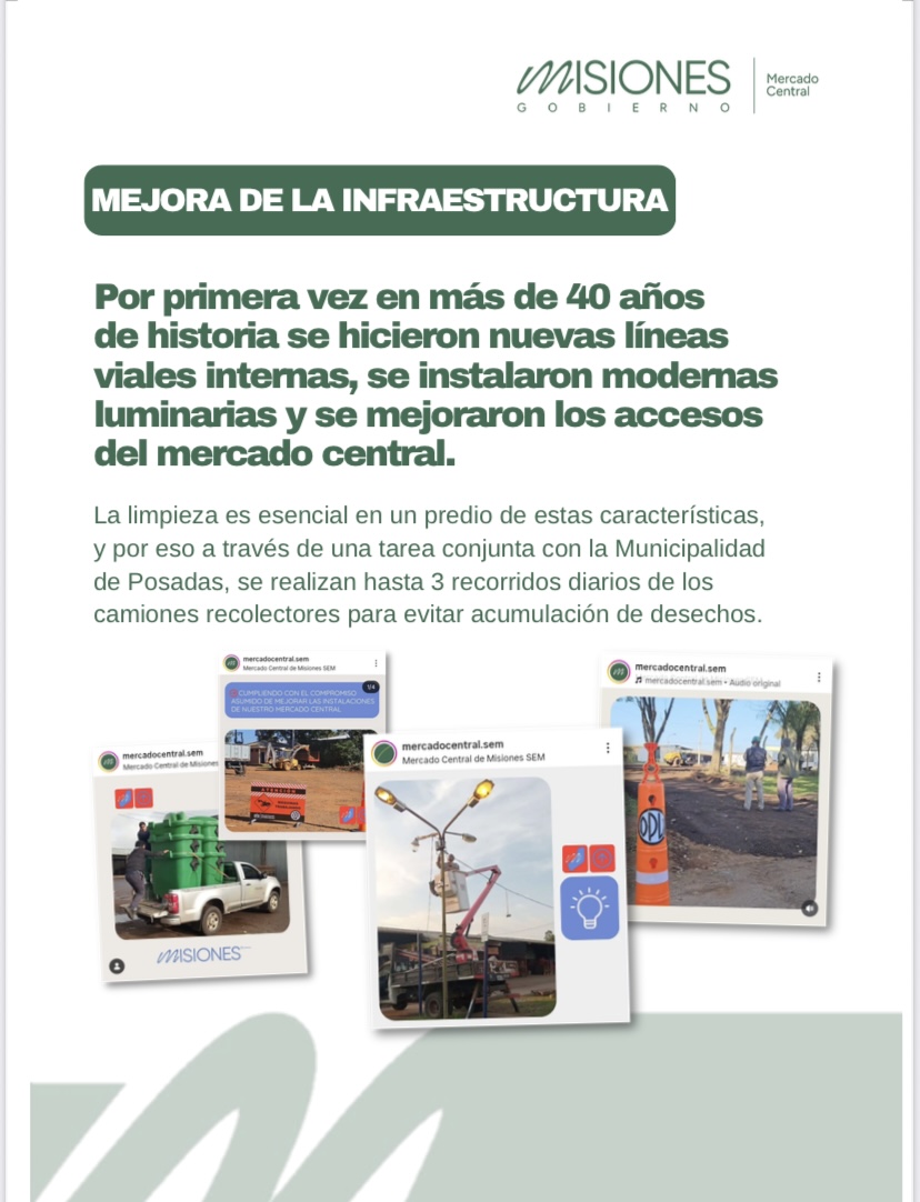 Dos años de gestión en el Mercado Central: reordenamiento, mejoras de infraestructura y crecimiento del movimiento comercial imagen-3
