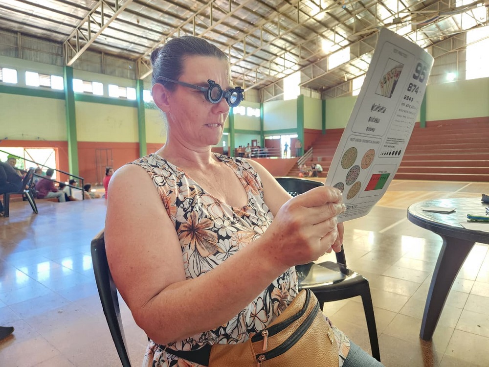 Los diagnósticos por el estado de la visión marcaron el pulso del operativo de Mirar Mejor en San Pedro imagen-3