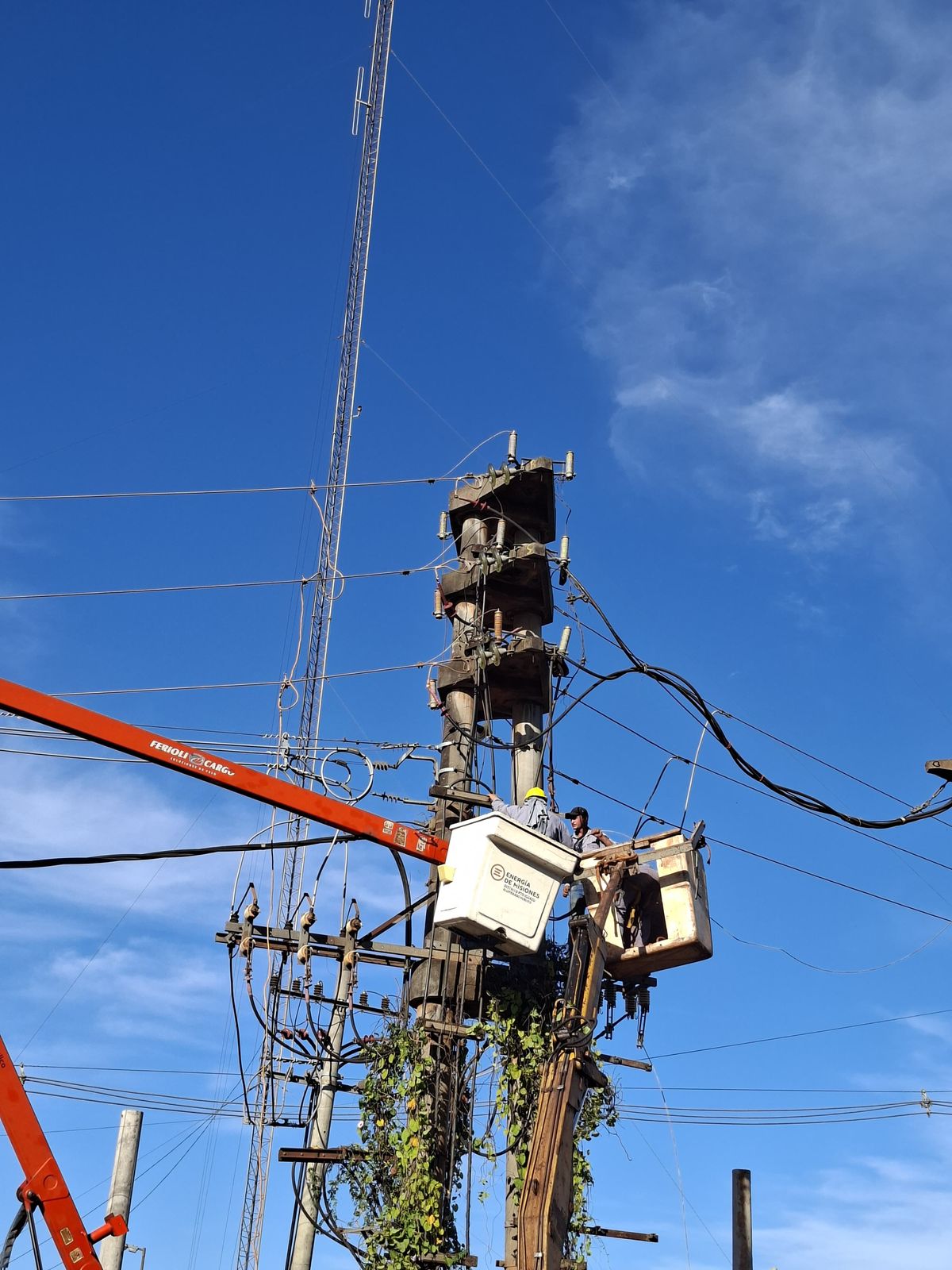 Puerto Iguazú: habilitan nueva línea exclusiva para mejorar la energía en las 2000 Hectáreas y la zona sur 3 Puerto Iguazú: habilitan nueva línea exclusiva para mejorar la energía en las 2000 Hectáreas y la zona sur imagen-2