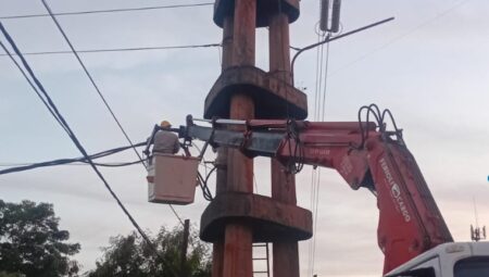 Trabajan en reparación de línea que alimenta a Candelaria imagen-5