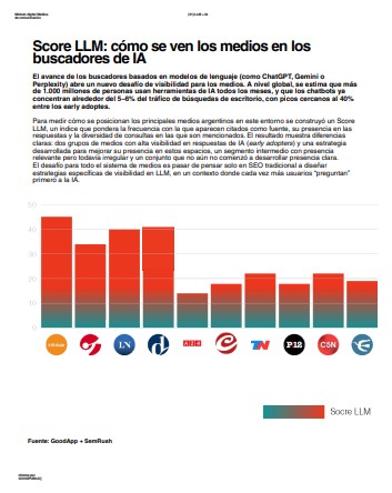 Medios de comunicación y noticias en Argentina: el 64,8% de los argentinos prefiere informarse a través de medios digitales 27 Medios de comunicación y noticias en Argentina: el 64,8% de los argentinos prefiere informarse a través de medios digitales imagen-26