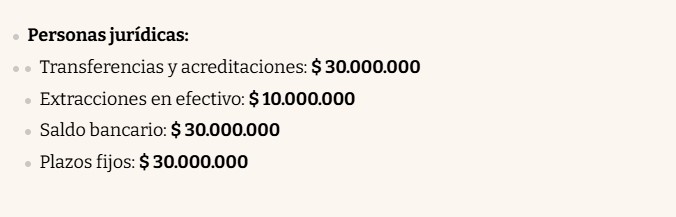 ARCA actualizó los montos de transferencias en billeteras virtuales: cuál es el límite para no tener problemas 5 ARCA actualizó los montos de transferencias en billeteras virtuales: cuál es el límite para no tener problemas imagen-4