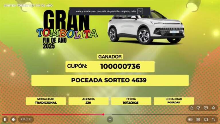 Un apostador de Posadas arrancará el nuevo año sobre ruedas imagen-19