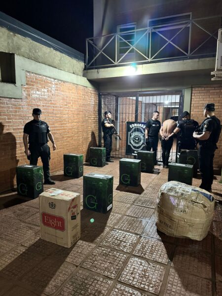 Intentó huir y cayó con un cargamento de cigarrillos valuado en casi $4 millones imagen-2