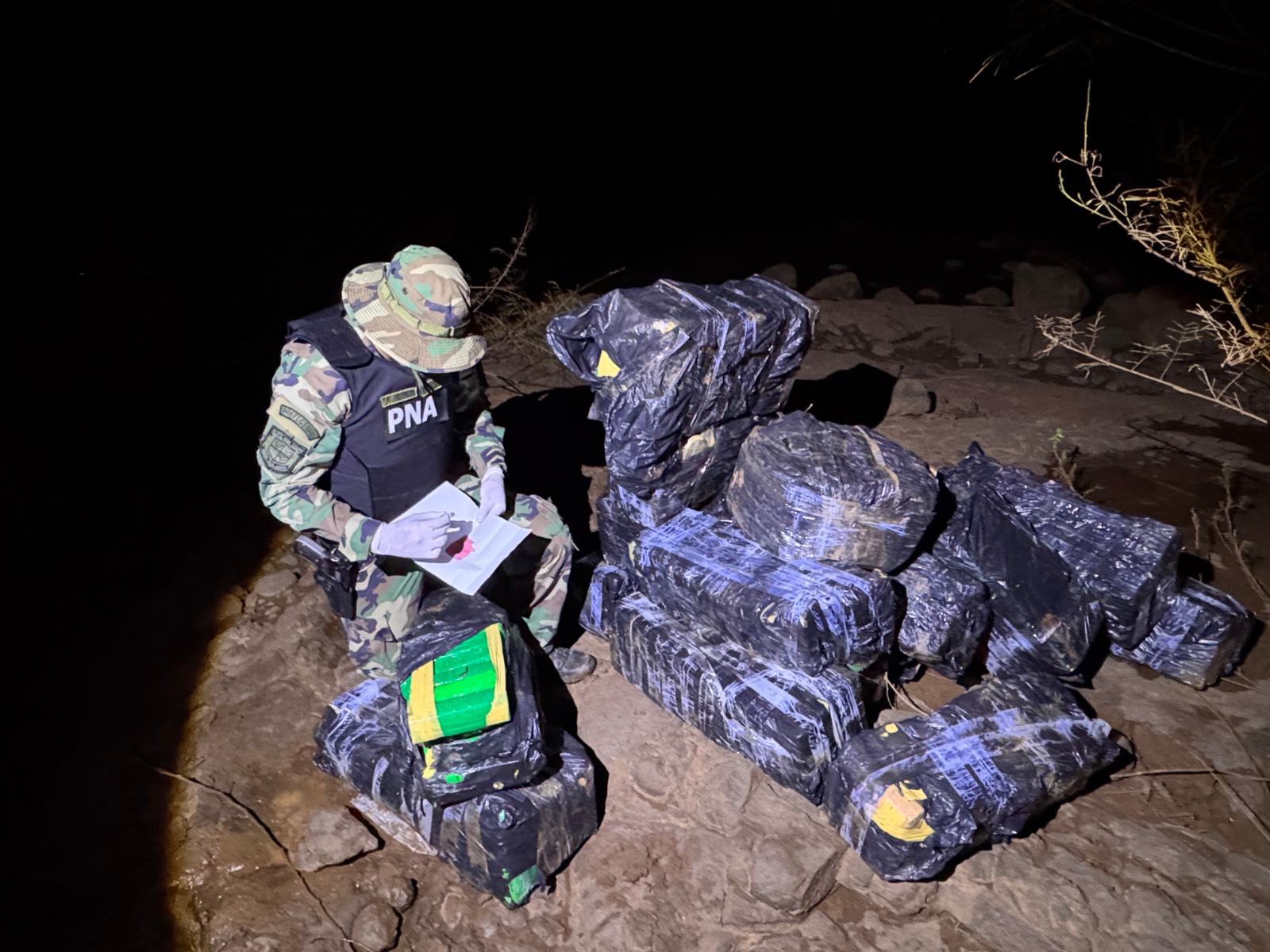 Prefectura incautó un cargamento de droga en el Alto Paraná valuado en más de $1.200 millones 3 Prefectura incautó un cargamento de droga en el Alto Paraná valuado en más de $1.200 millones imagen-2