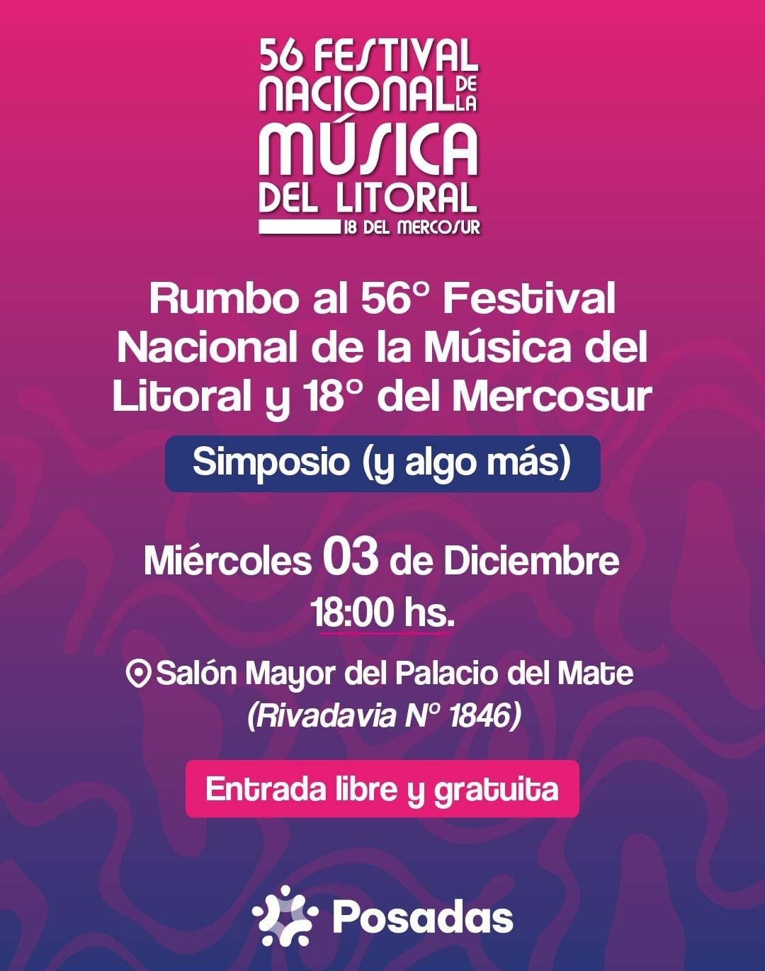 Difundieron la grilla definitiva del 56° Festival Nacional de la Música del Litoral y 18° del Mercosur 9 Difundieron la grilla definitiva del 56° Festival Nacional de la Música del Litoral y 18° del Mercosur imagen-8