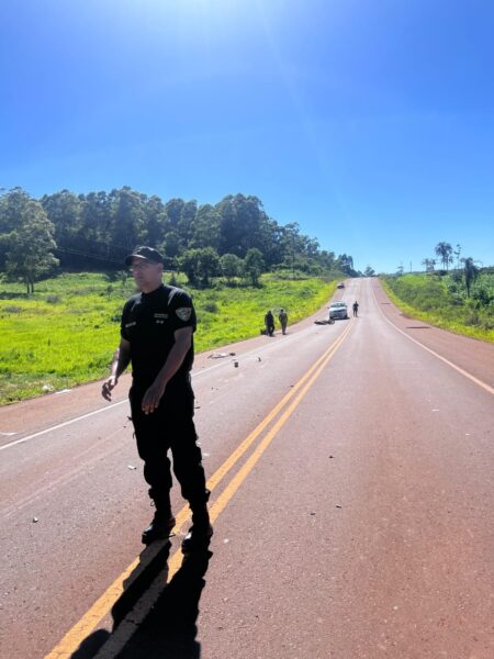 Pozo Azul: siniestro vial en la ruta 17 dejó un hombre con lesiones graves imagen-33