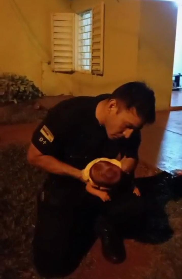 Aplicaron maniobras de Heimlich y salvaron a un bebé que se estaba ahogando en Alem imagen-8