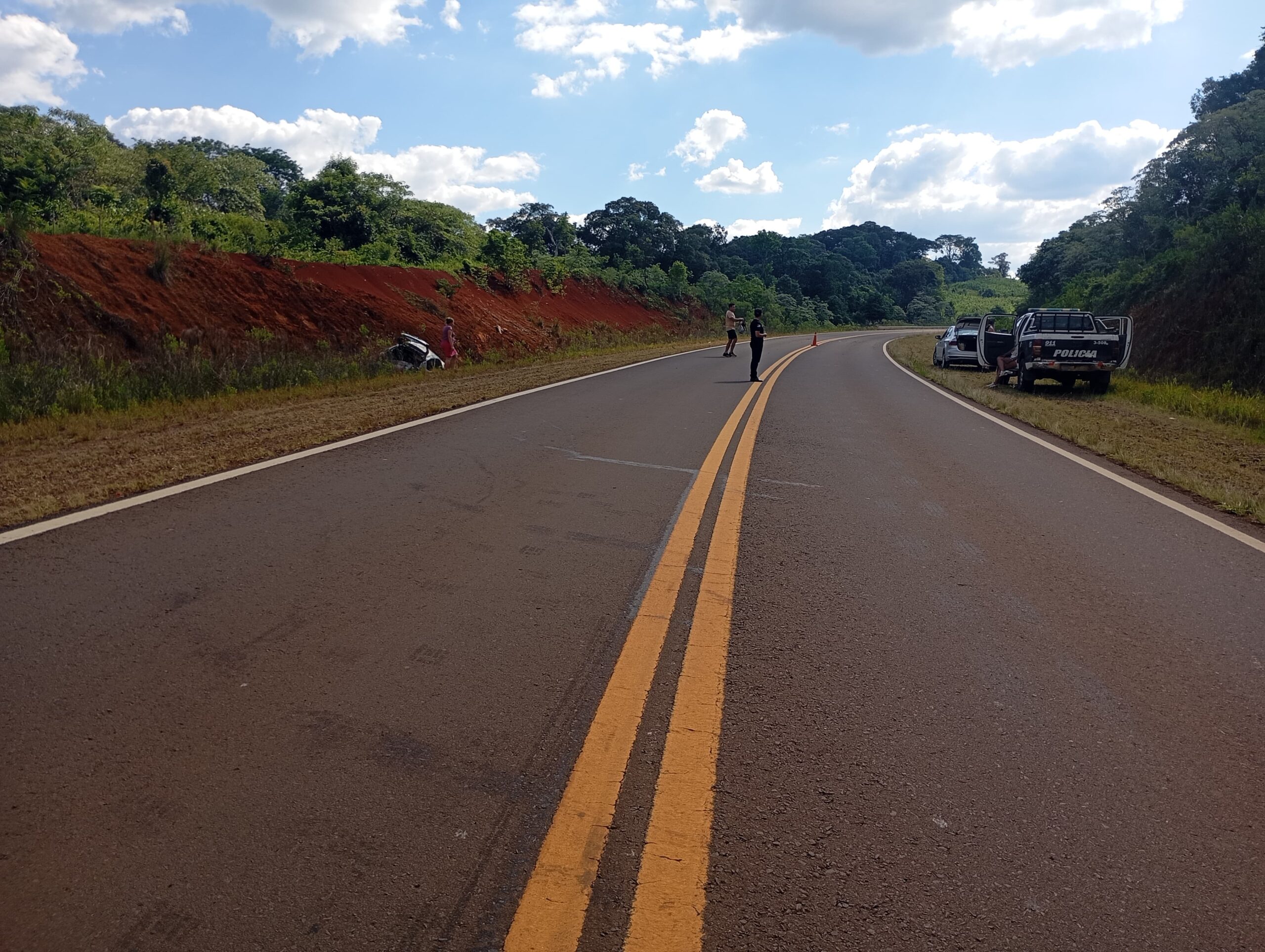 Una joven despistó en la Ruta Nacional 14 imagen-4