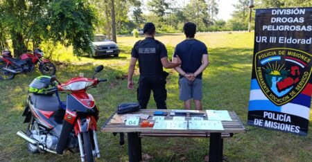 Atraparon a un "dealer" con droga para la venta en Eldorado imagen-11