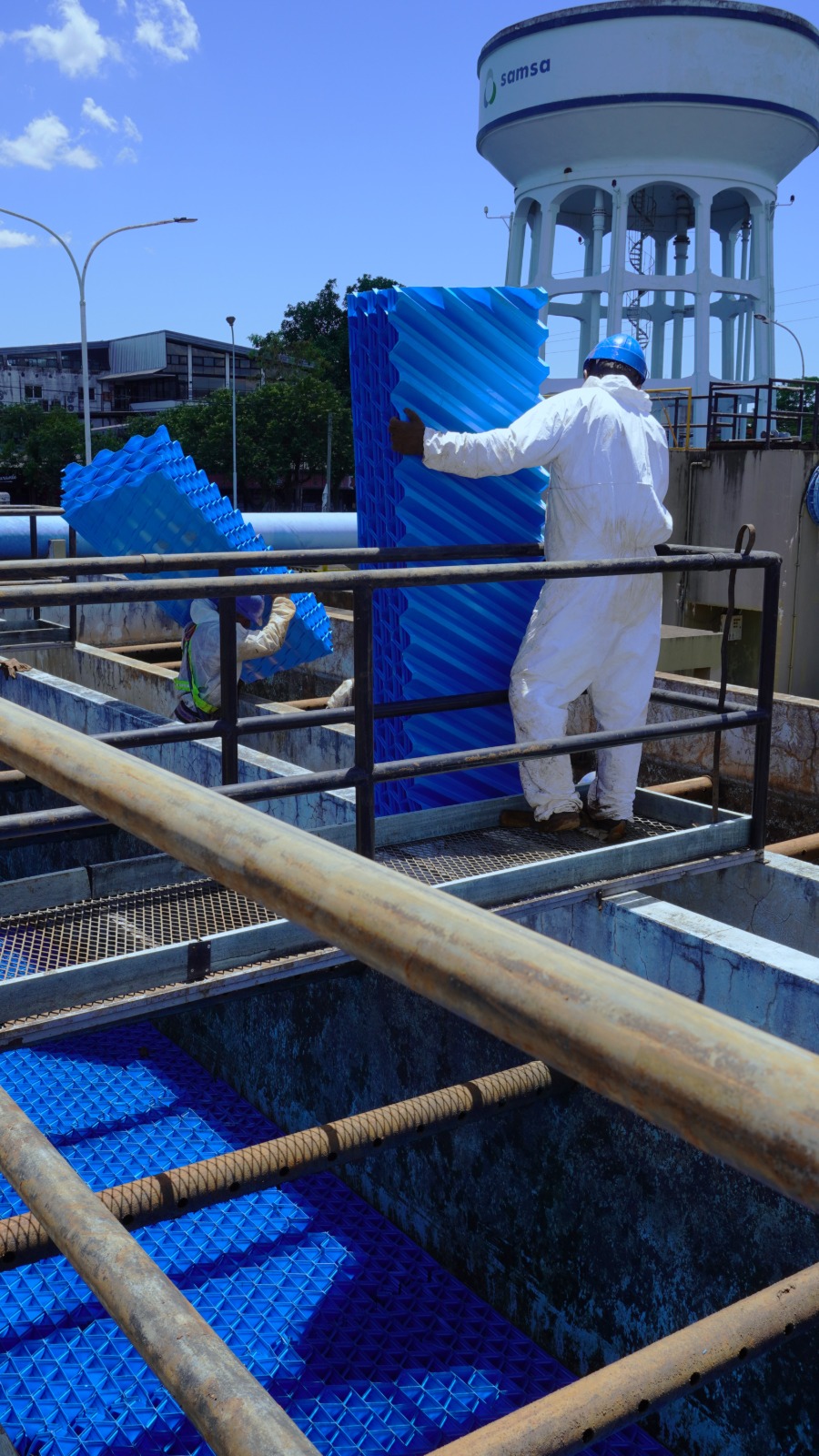 Samsa realiza inversiones en la planta potabilizadora de Posadas imagen-2