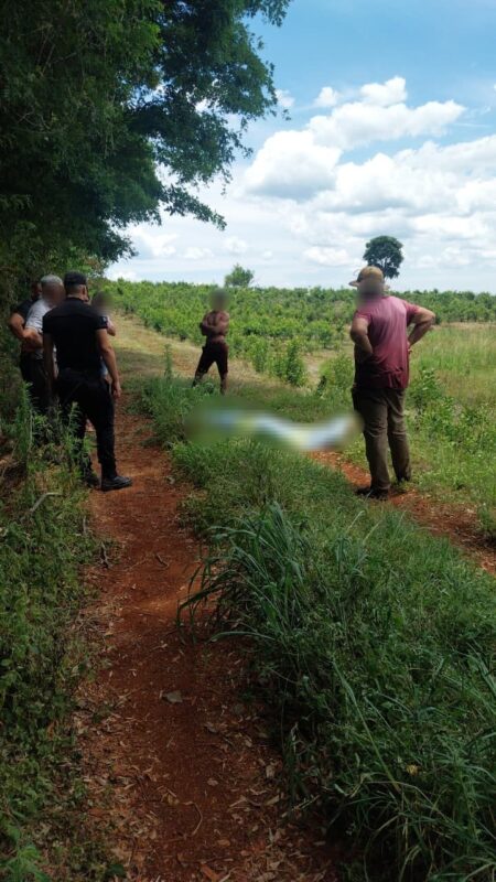 Investigan la muerte de un hombre que se habría ahogado en un tajamar de Campo Ramón imagen-4