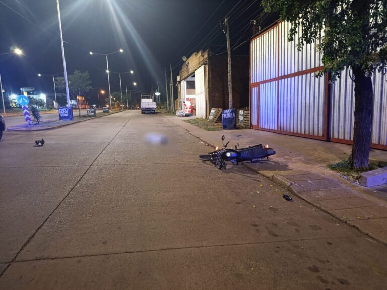 Despiste fatal de un motociclista en el acceso a Garupá Despiste fatal de un motociclista en el acceso a Garupá imagen-41
