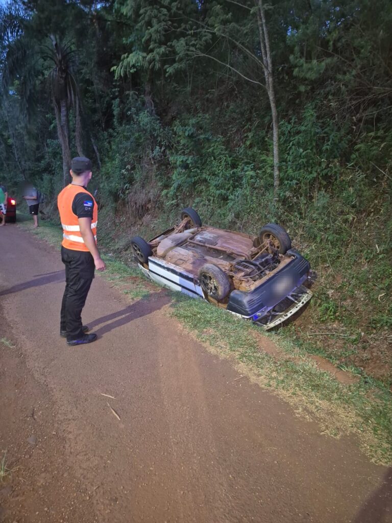 El Alcázar: siniestro vial por despiste dejó un lesionado leve imagen-2