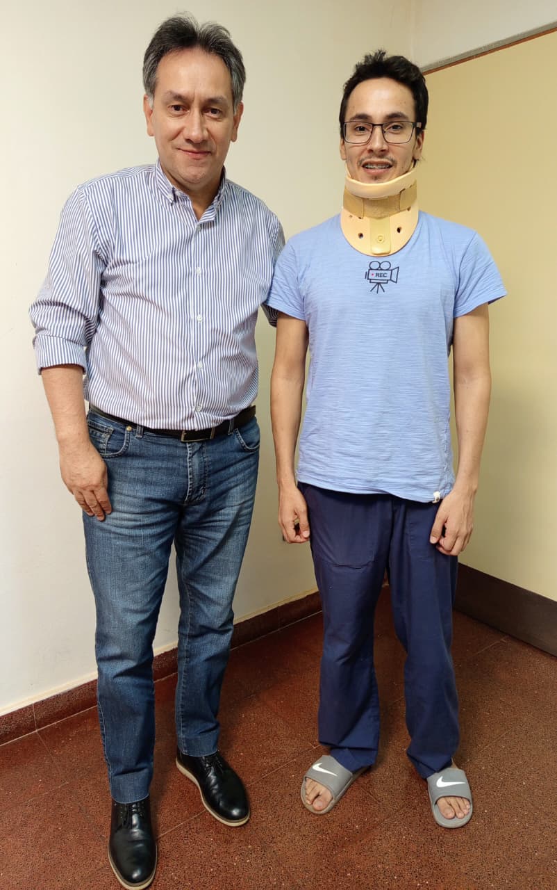 Sobreviviente de la tragedia vial en el arroyo Yazá visitó al Intendente y agradeció acompañamiento municipal 3 Sobreviviente de la tragedia vial en el arroyo Yazá visitó al Intendente y agradeció acompañamiento municipal imagen-2