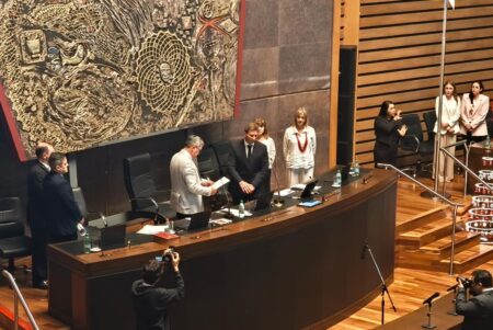En sesión especial, Sebastián Macías fue electo nuevo Presidente de la Legislatura En sesión especial, Sebastián Macías fue electo nuevo Presidente de la Legislatura imagen-8