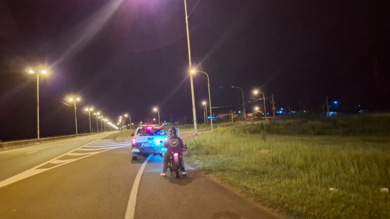 Despiste de motocicleta en el Acceso Sur imagen-29