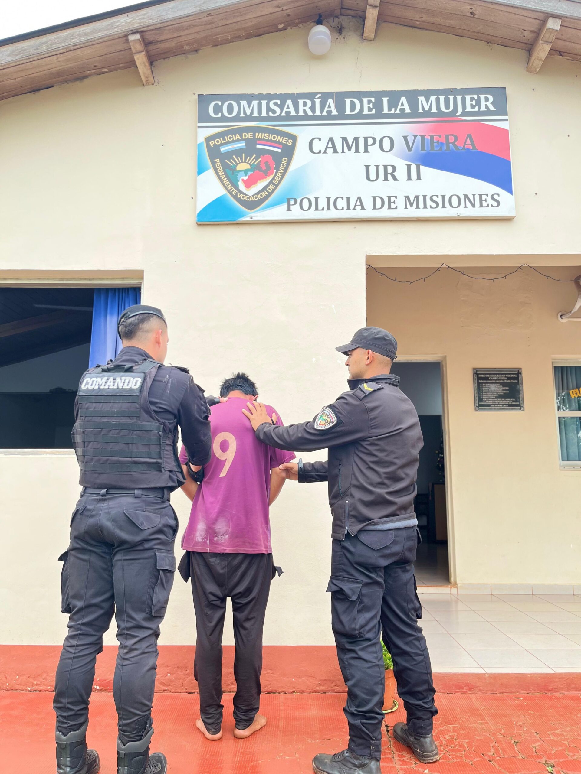 Detuvieron a un hombre acusado de maltratar a un niño de 3 años y amenazar a la Policía en Campo Viera 3 Detuvieron a un hombre acusado de maltratar a un niño de 3 años y amenazar a la Policía en Campo Viera imagen-2