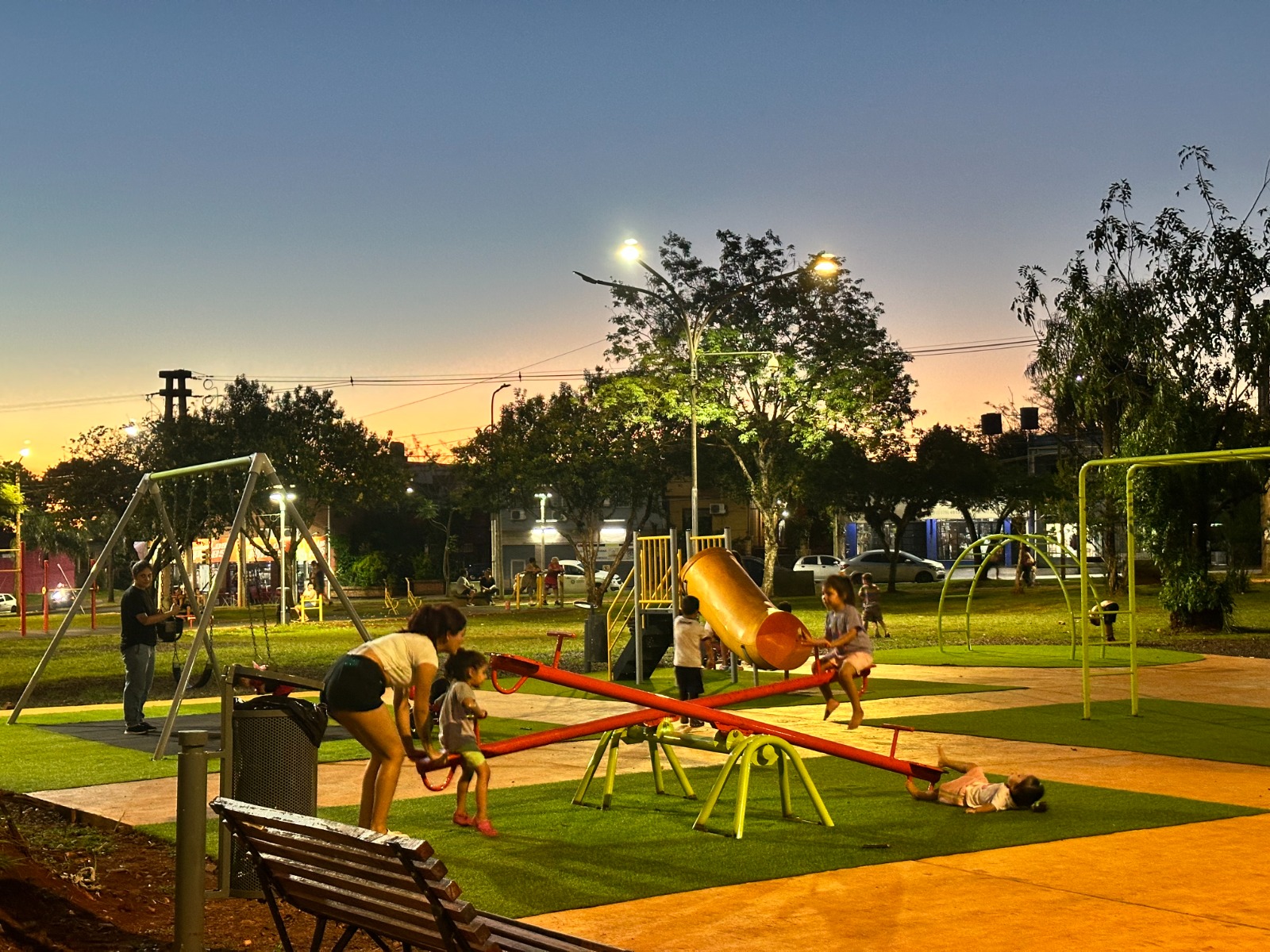 Puesta en valor de la Plaza "Teniente Estévez", con un mural homenaje a los Veteranos de Malvinas imagen-4