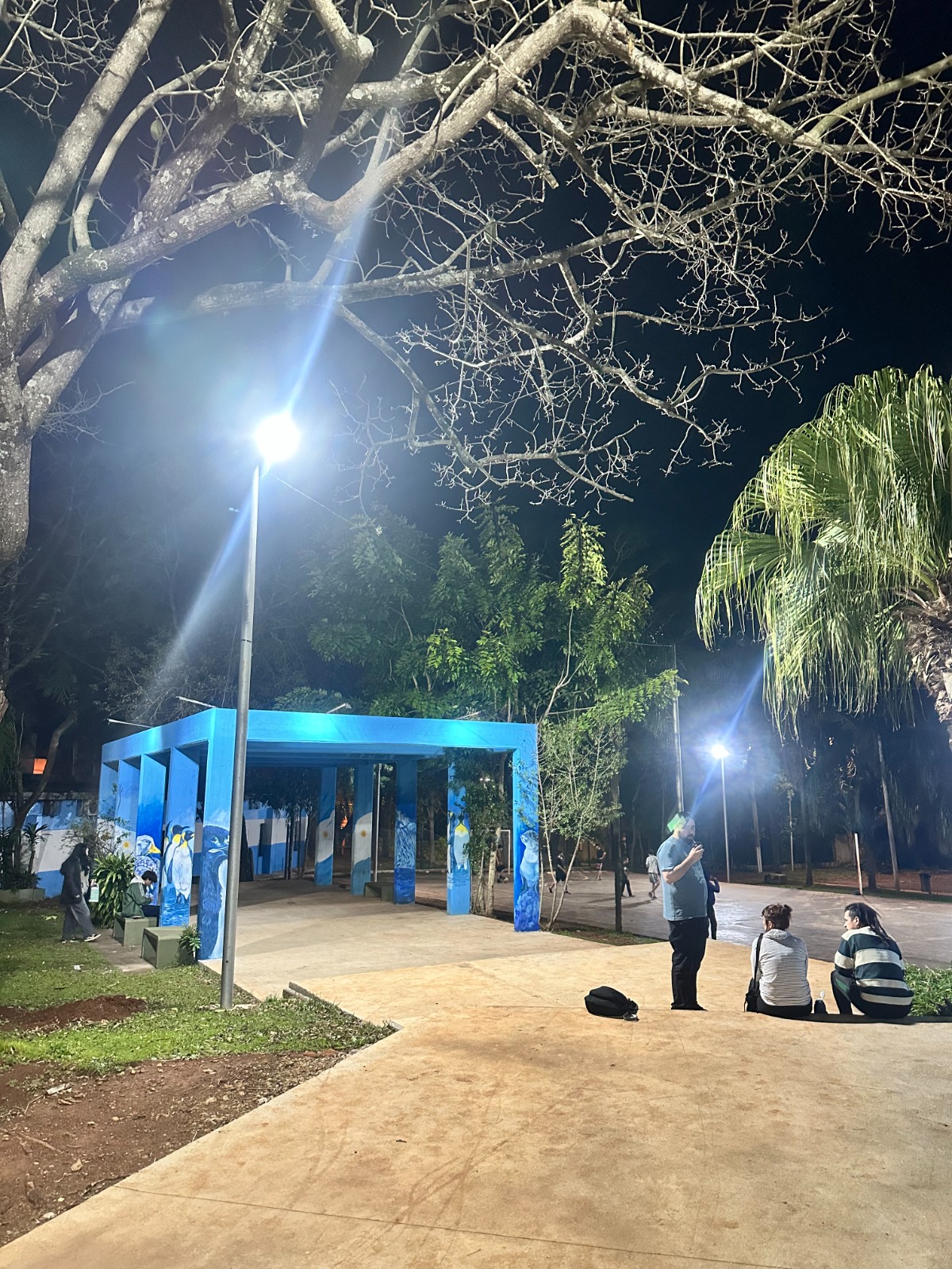 Puesta en valor de la Plaza "Teniente Estévez", con un mural homenaje a los Veteranos de Malvinas imagen-2