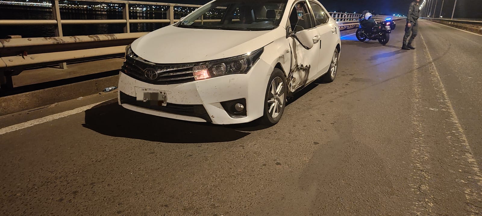 Siniestro vial en el Puente Internacional San Roque González de Santa Cruz 3 Siniestro vial en el Puente Internacional San Roque González de Santa Cruz imagen-2