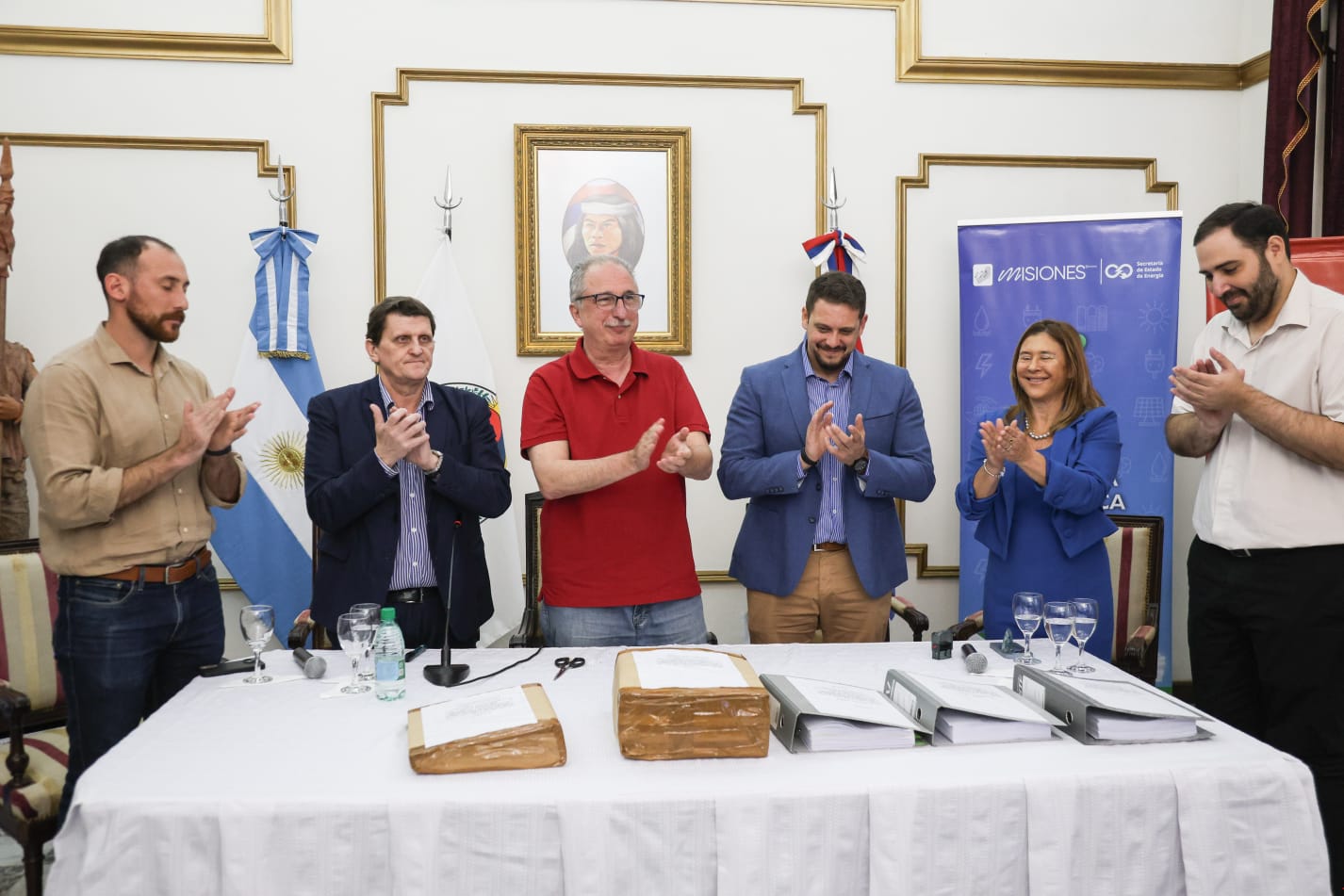 Obra histórica: Passalacqua encabezó la apertura de ofertas para la línea de 132 kV que abastecerá a más de 100 mil familias en 30 municipios imagen-6