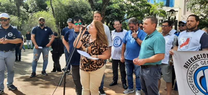 Movilización de la CGT Misiones contra la reforma laboral: "Sólo profundizará la precarización, la pobreza y la desigualdad” imagen-6