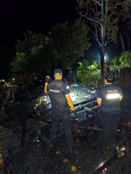 Tragedia en El Soberbio: un niño de 3 años murió en un incendio y un joven resultó herido imagen-5