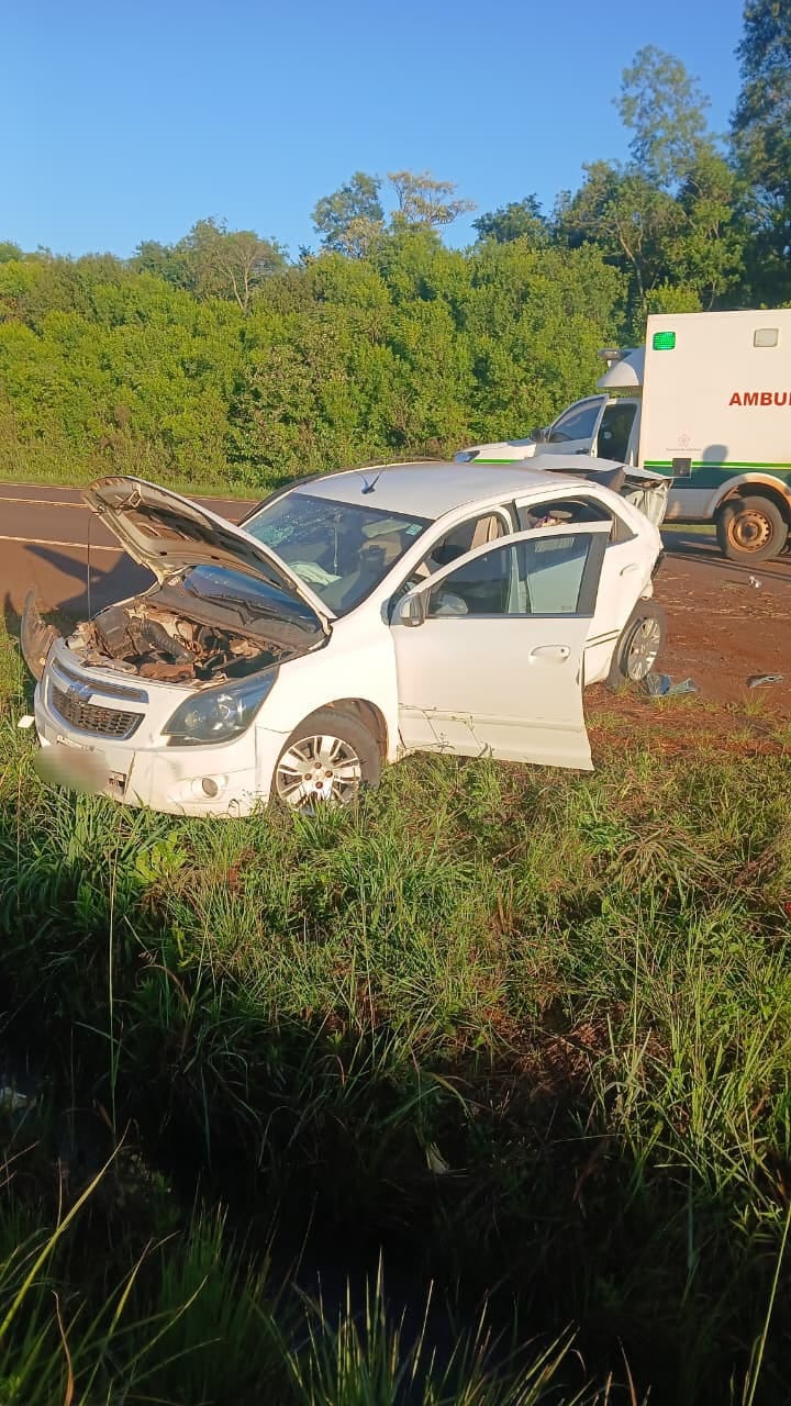 Siniestro vial en Aristóbulo del Valle dejó a varias personas lesionadas y un vehículo incendiado imagen-6