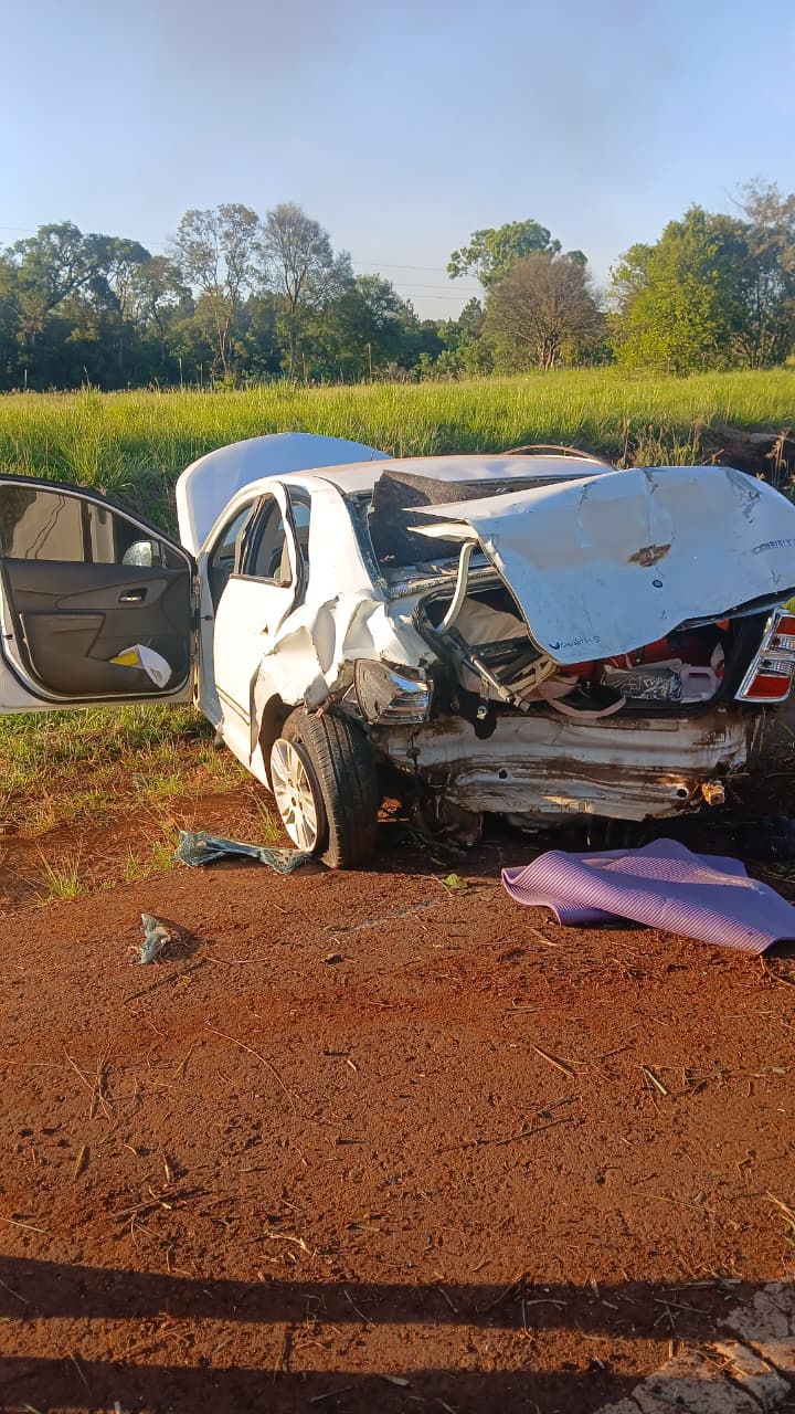Siniestro vial en Aristóbulo del Valle dejó a varias personas lesionadas y un vehículo incendiado imagen-4