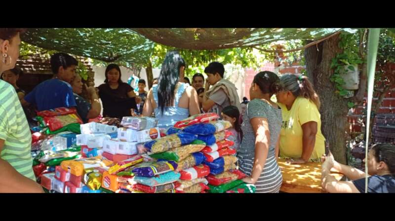 Entregaron donaciones del partido de fútbol organizadas por Las Estrellas Misioneras imagen-4