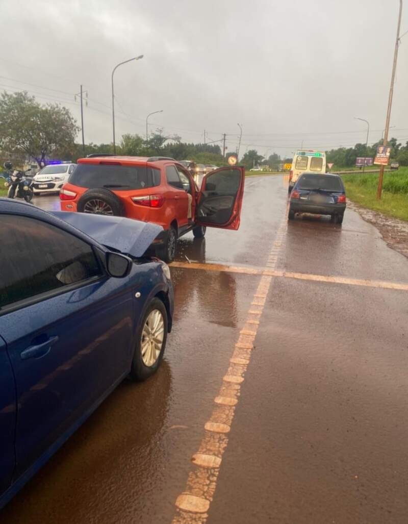 Triple colisión sobre ruta nacional 14, dos personas fueron hospitalizadas imagen-51