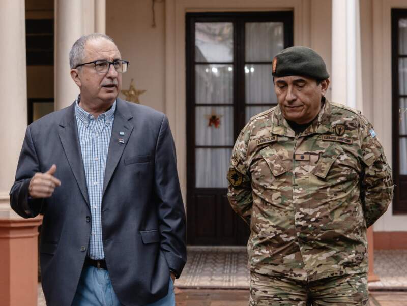 Passalacqua recibió al nuevo Comandante de la XII Brigada de Monte imagen-2