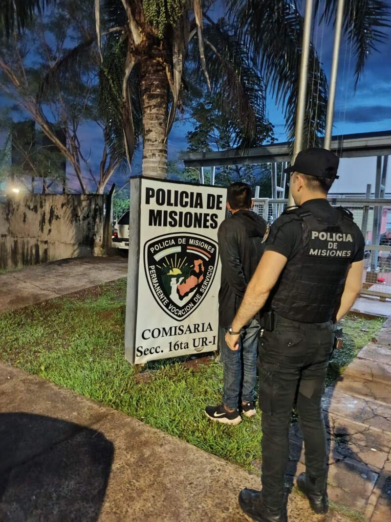 Alerta temprana del 911 permitió detener a un delincuente en Posadas imagen-4