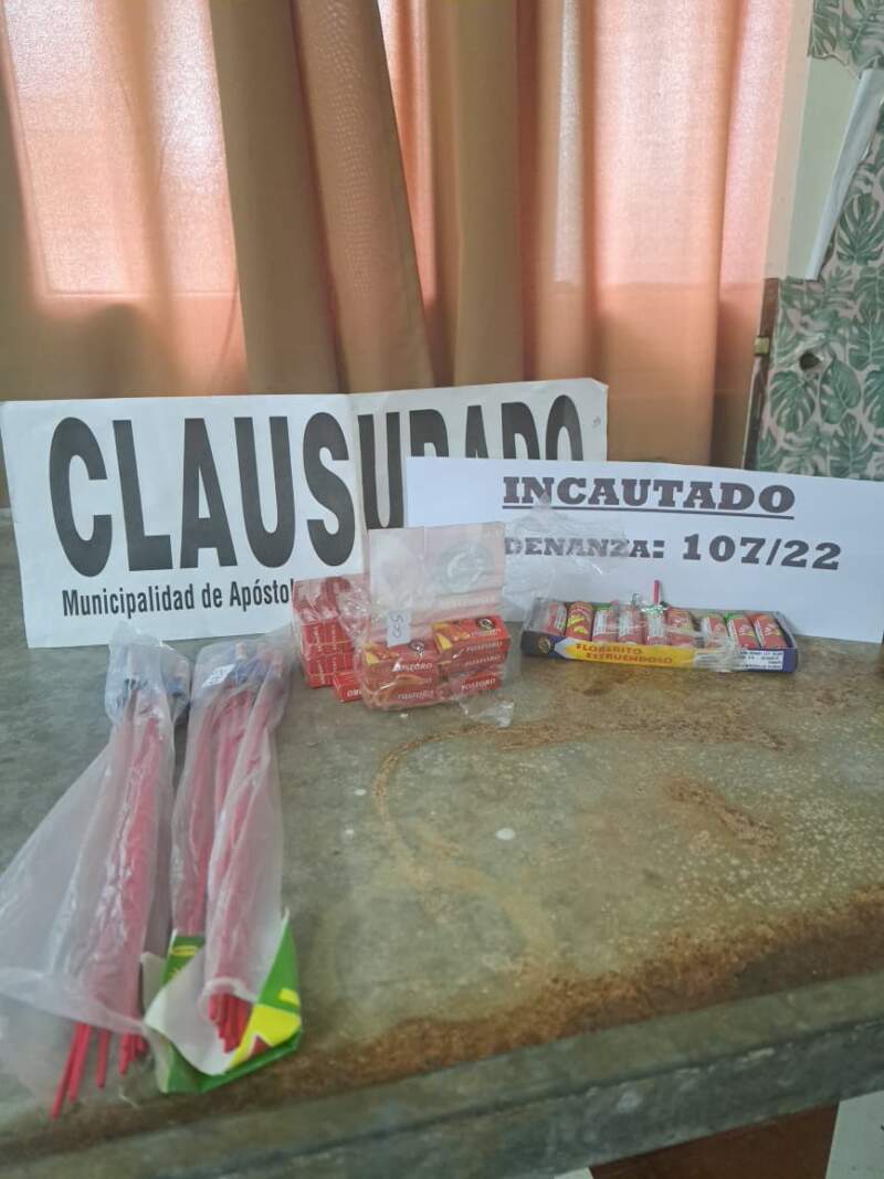 Controles y concientización: policías detectaron venta irregular de pirotecnia en comercios de la provincia imagen-4