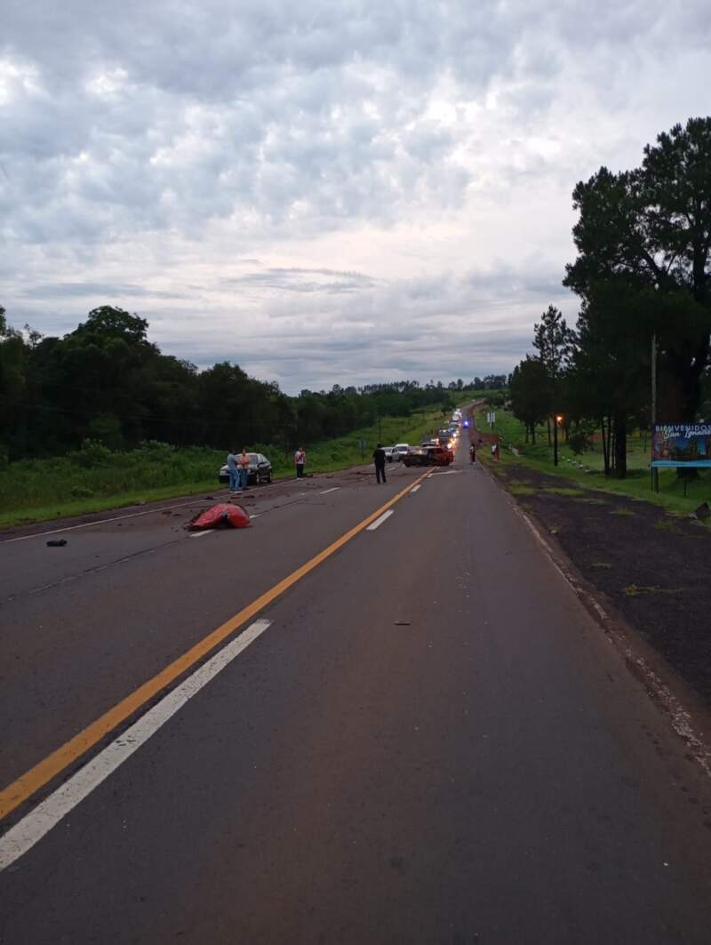 San Ignacio: un hombre murió y tres personas resultaron heridas en un siniestro vial sobre la Ruta Nacional 12 imagen-2