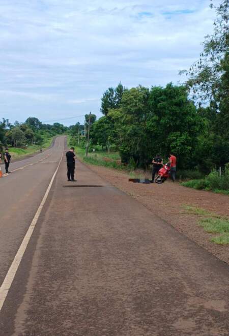 Un motociclista resultó lesionado tras despistar en la Ruta Provincial 17 imagen-5