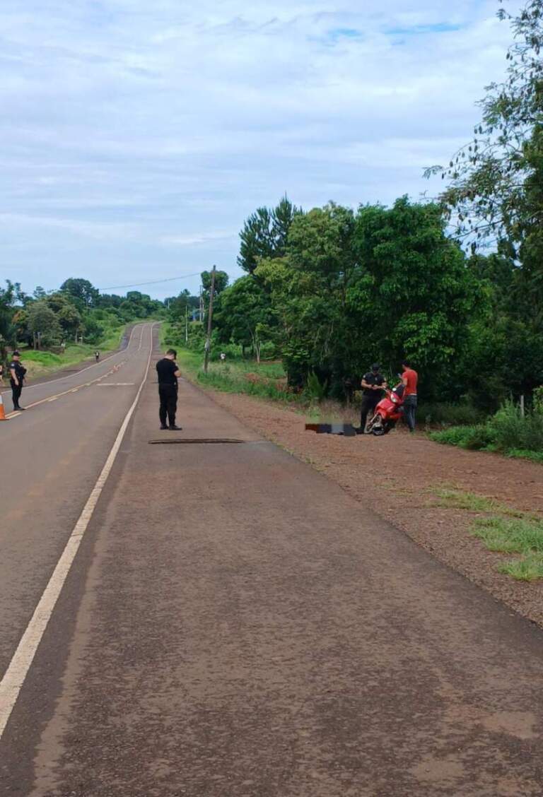 Un motociclista resultó lesionado tras despistar en la Ruta Provincial 17 imagen-34
