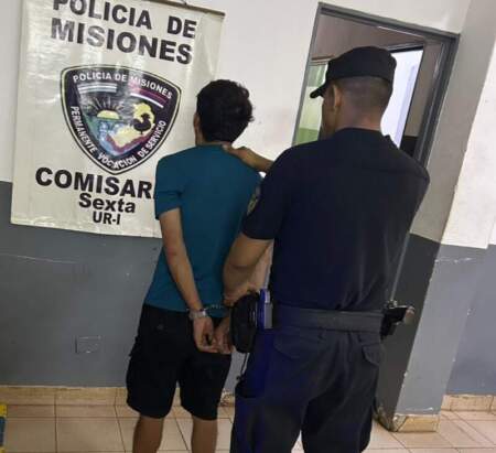 Rápida intervención policial frustró un intento de robo y permitió demorar al delincuente en Posadas imagen-5