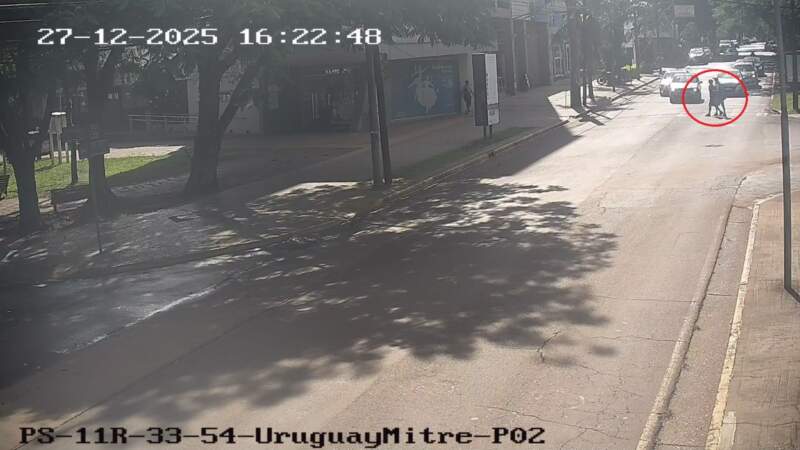 Así se evitó un delito en tiempo real con el sistema de cámaras del 911 en Posadas imagen-6