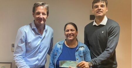 “Necesitaba un auto para ir a trabajar”, aseguró la feliz ganadora del Deporbono 8 imagen-7